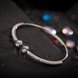 Wholesale Trendy Imitation Rhodium Round Clear CZ Bangle&Cuff TGGPBL139 0 small