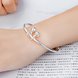 Wholesale Fashion Hand Bells Open Silver Bangle & Cuff TGSPBL152 2 small