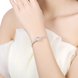 Wholesale Fashion Silver Round Bangle&Cuff TGSPBL035 3 small