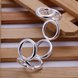 Wholesale Trendy Silver Round Bangle&Cuff TGSPBL018 0 small