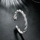 Wholesale Trendy Silver Round Bangle&Cuff TGSPBL028 0 small