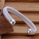 Wholesale Classic Silver Round Bangle&Cuff TGSPBL030 1 small