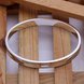 Wholesale Trendy Silver Round Bangle&Cuff TGSPBL038 1 small