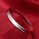 Wholesale Trendy Silver Round Bangle&Cuff TGSPBL038 3 small