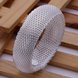 Wholesale Trendy Silver Round Bangle&Cuff TGSPBL040 0 small