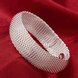 Wholesale Trendy Silver Round Bangle&Cuff TGSPBL040 3 small