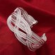 Wholesale Trendy Silver Figure Bangle&Cuff TGSPBL047 3 small