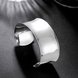 Wholesale Trendy Silver Round Bangle&Cuff TGSPBL053 3 small