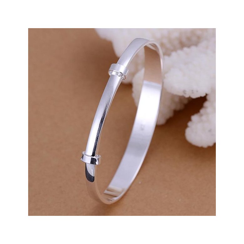 Wholesale Trendy Silver Animal Bangle&Cuff TGSPBL064 2