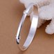 Wholesale Trendy Silver Animal Bangle&Cuff TGSPBL064 2 small