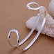 Wholesale Romantic Silver Round Bangle&Cuff TGSPBL066 2 small