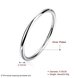 Wholesale Trendy Silver Round Bangle&Cuff TGSPBL071 0 small