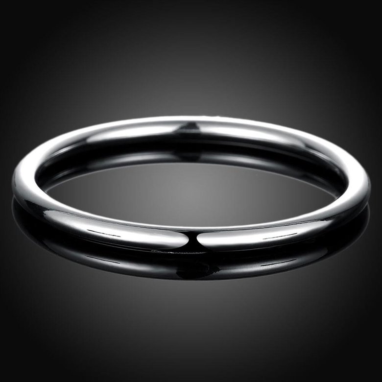 Wholesale Trendy Silver Round Bangle&Cuff TGSPBL071 3