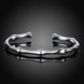 Wholesale Classic Silver Plant Bangle&Cuff TGSPBL078 1 small