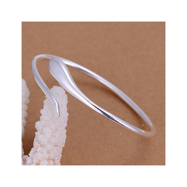 Wholesale Trendy Silver Animal Bangle&Cuff TGSPBL085 0