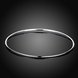 Wholesale Trendy Silver Round Bangle&Cuff TGSPBL089 1 small