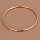 Wholesale Trendy Silver Round Bangle&Cuff TGSPBL091 2 small