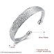 Wholesale Trendy Silver Figure Bangle&Cuff TGSPBL096 2 small