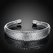 Wholesale Trendy Silver Figure Bangle&Cuff TGSPBL096 3 small