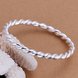 Wholesale Romantic Silver Round Bangle&Cuff TGSPBL097 0 small