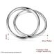 Wholesale Trendy Silver Round Bangle&Cuff TGSPBL098 0 small