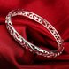 Wholesale Trendy Silver Plant Bangle&Cuff TGSPBL100 3 small