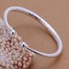 Wholesale Classic Silver Figure Bangle&Cuff TGSPBL102 2 small