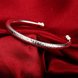 Wholesale Classic Silver Figure Bangle&Cuff TGSPBL102 3 small