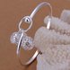 Wholesale Trendy Silver Ball Bangle&Cuff TGSPBL108 0 small