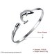 Wholesale Office/career Silver Animal Bangle&Cuff TGSPBL112 1 small