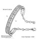 Wholesale Romantic Silver Plant CZ Bangle TGSPBL001 0 small