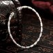 Wholesale Trendy Silver Round Bangle&Cuff TGSPBL155 0 small