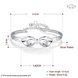 Wholesale Trendy Silver Plant Bangle&Cuff TGSPBL168 0 small