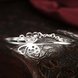 Wholesale Trendy Silver Animal Bangle&Cuff TGSPBL169 4 small