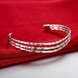 Wholesale Trendy Silver Round Bangle&Cuff TGSPBL011 1 small