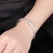 Wholesale Trendy Silver Round Bangle&Cuff TGSPBL043 4 small