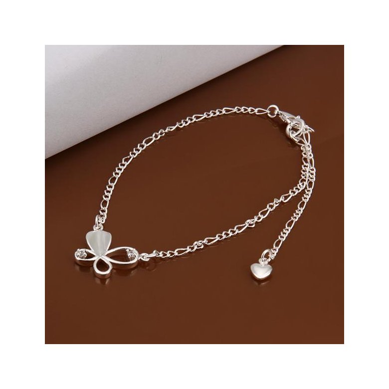 Wholesale Romantic Silver Animal Anklets TGAKL020 1