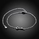 Wholesale Romantic Silver Key Anklets TGAKL023 2 small