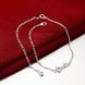 Wholesale Romantic Silver Key Anklets TGAKL023 3 small