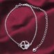 Wholesale Trendy Silver Animal CZ Anklets TGAKL028 1 small