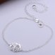 Wholesale Trendy Silver Animal CZ Anklets TGAKL028 3 small