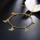 Wholesale Trendy 24K Gold Animal Anklets TGAKL056 1 small