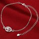 Wholesale Classic Silver Plant Stone Anklets TGAKL066 2 small