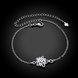 Wholesale Classic Silver Star Stone Anklets TGAKL069 1 small