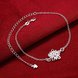 Wholesale Classic Silver Star Stone Anklets TGAKL069 2 small