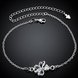 Wholesale Classic Silver Plant Stone Anklets TGAKL070 1 small