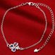Wholesale Classic Silver Plant Stone Anklets TGAKL070 2 small