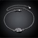 Wholesale Romantic Silver Plant Stone Anklets TGAKL073 1 small