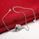 Wholesale Romantic Silver Plant Stone Anklets TGAKL085 2 small
