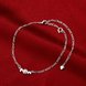 Wholesale Classic Silver Plant Stone Anklets TGAKL102 0 small